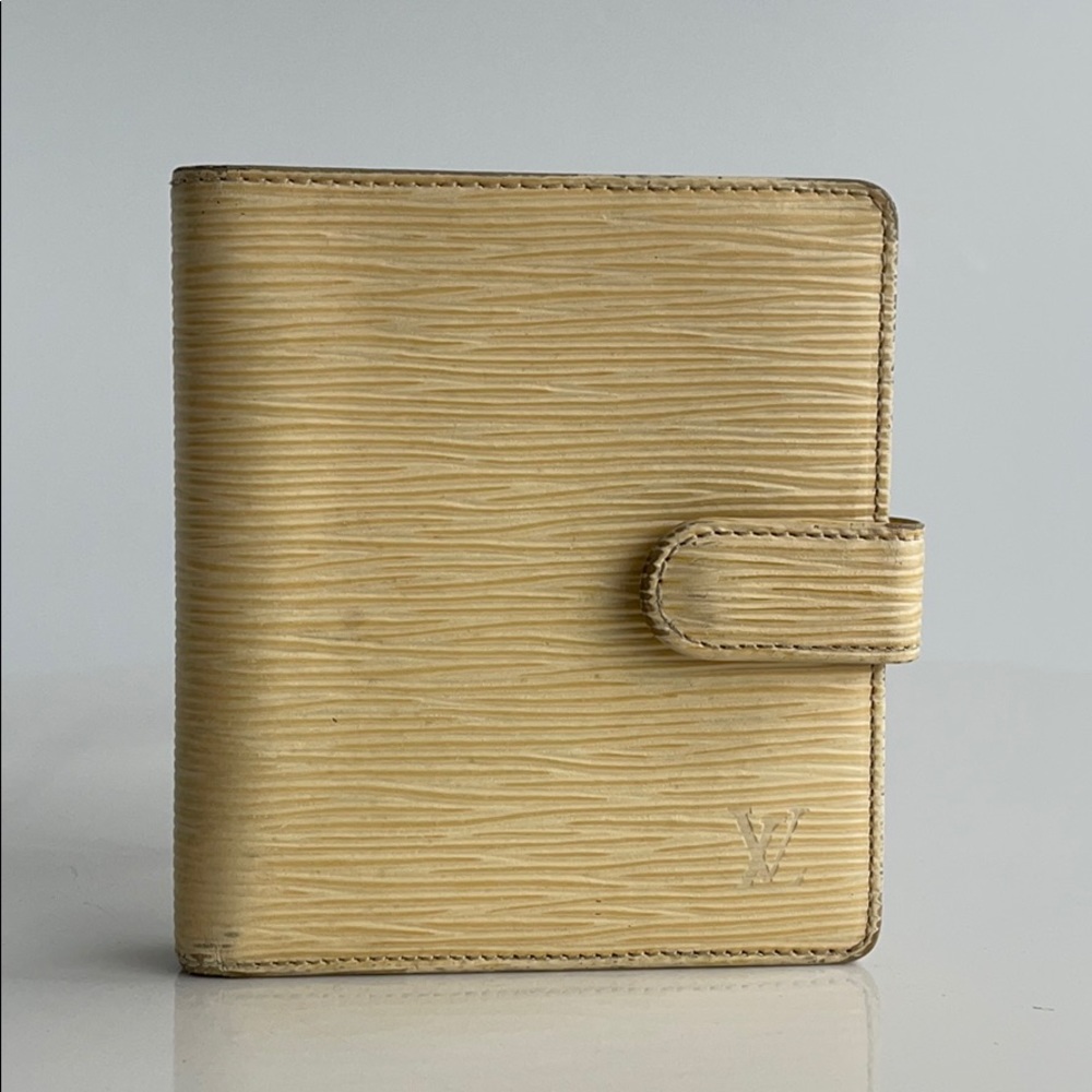 Louis Vuitton Vintage Bifold Light Yellow Wallet